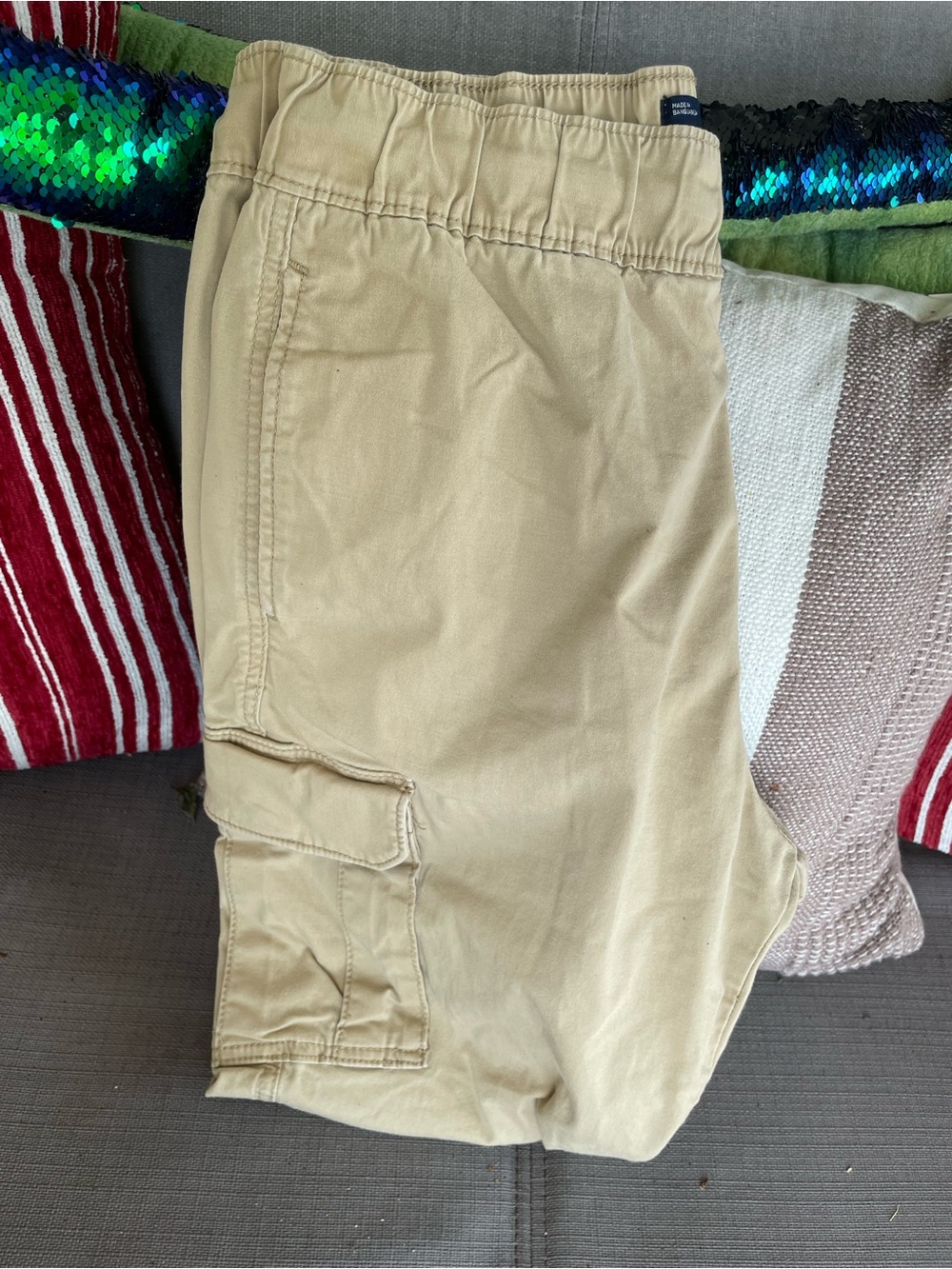 Hollister Tan Cargo Pants